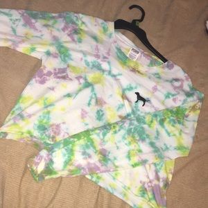 Pink Brand Belly Shirt